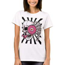 Schedel met een donut oog