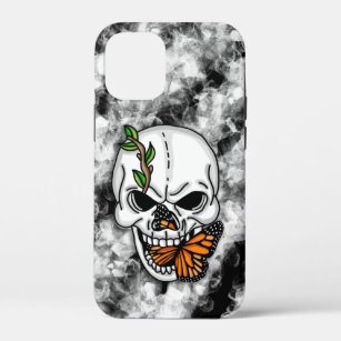 schedel met monboogvlinder Case-Mate iPhone case