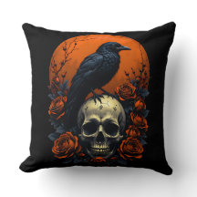 Schedel met Rozen & Crow Gothic Sweatshirt