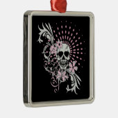 schedel metalen ornament (Rechts)