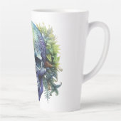Schedel mok voor latte met koele uitstraling (Rechts)