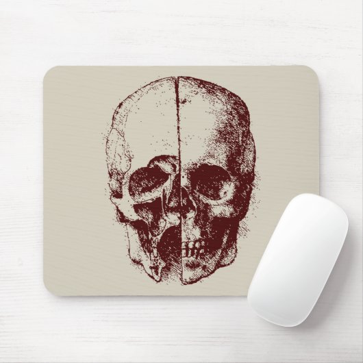 schedel muismat (Met muis)