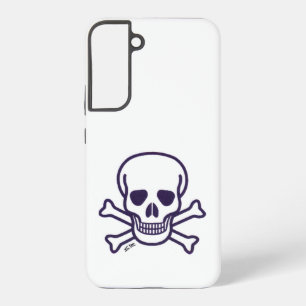 Schedel n Bones witte Samsung S22 Plus telefoonhoe Galaxy Hoesje