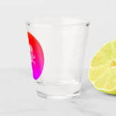 Schedel n Botten neon shot glass Glas (Rechts)
