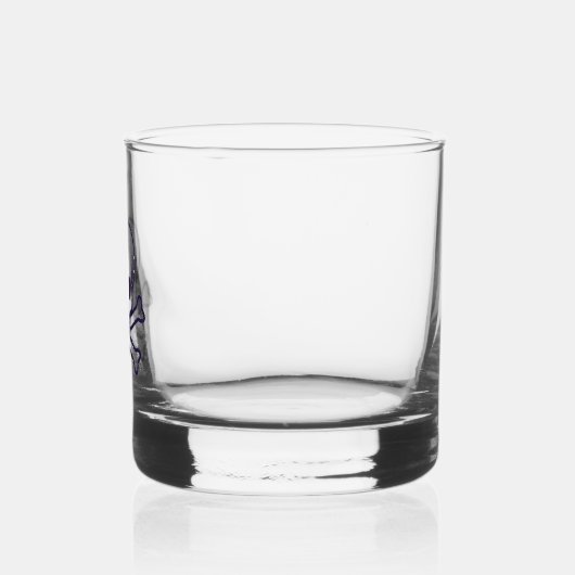 Schedel n Botten rotsglas Whisky Glas (Links)
