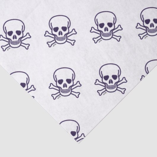 Schedel n Botten tissuepapier (Detail)