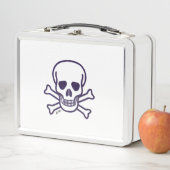 Schedel n Botten veel schedels witte lunchbox (In situ)