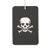 Schedel n Botten zwarte auto luchtverfrisser (Voorkant)