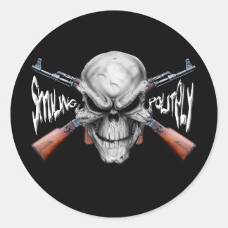 Schedel n' Pistolen Sticker