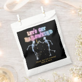 Schedel Neon Halloween Halloween Dansende Skelette Bedankzakje (Geknipt)