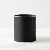 SCHEDEL NEON VERF ABSTRACT MOK (Midden)