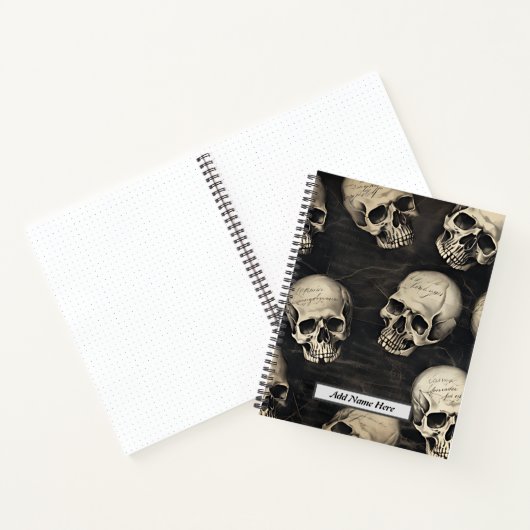  schedel notitieboek (Binnen)