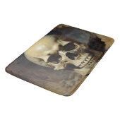 Schedel Olie Schilderij Stijl Schilderij Illustrat Badmat (Gekanteld)