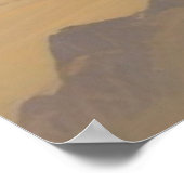 Schedel Olie Schilderij Stijl Schilderij Illustrat Poster (Hoek)