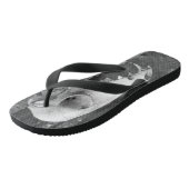 Schedel ontwerp volwassenen slippers teenslippers (Schuin)