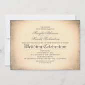 Schedel Paar Dag van de Dode Bruiloft Uitnodiginge Kaart (Achterkant)