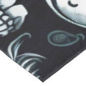 Schedel Patroon Halloween thema Tafelkleed (Gekanteld)
