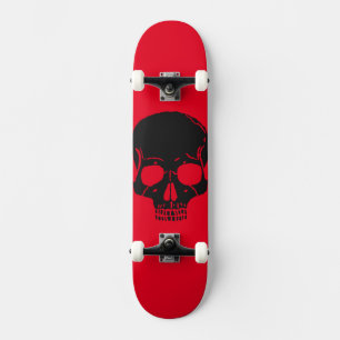 schedel persoonlijk skateboard