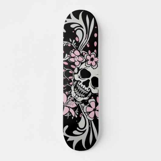  schedel persoonlijk skateboard (Voorkant)
