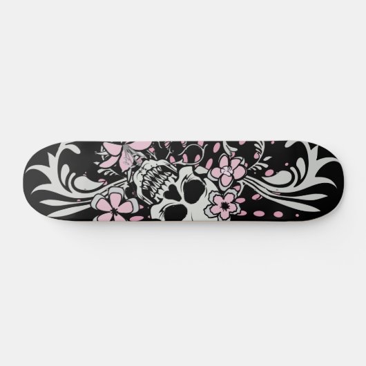  schedel persoonlijk skateboard (Horizontaal)