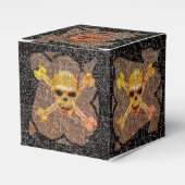 SCHEDEL PIRAAT OUDE SCHAT BORST BEDANKDOOSJES (Voorkant Zijde)