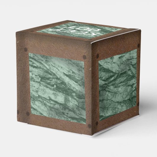 SCHEDEL PIRAAT SCHAT BORST door Slipperywindow Bedankdoosjes (Achterkant)