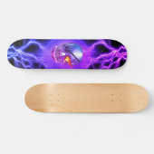 Schedel Piratenooglapje Persoonlijk Skateboard (Horizontaal)