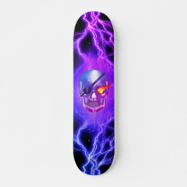 Schedel Piratenooglapje Persoonlijk Skateboard