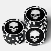 schedel pokerchips (Opstapeling)