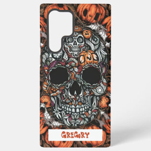 Schedel & Pompoen S22 Hoesje Samsung Galaxy Hoesje