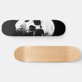 Schedel pop Art retro look Persoonlijk Skateboard (Horizontaal)