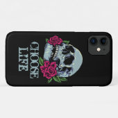 Schedel POSITIEVE WOORDEN Case-Mate iPhone Case (Achterkant (horizontaal))