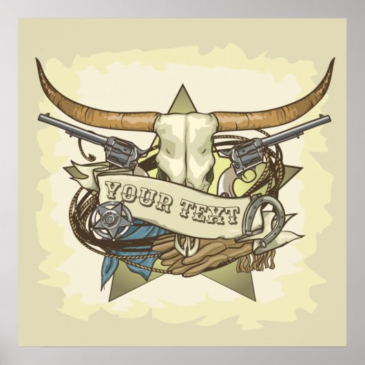 schedel poster (Voorkant)