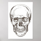 schedel poster (Voorkant)