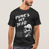 Schedel Punk Rock - Punk is niet dood - Old Punks T-shirt (Voorkant)