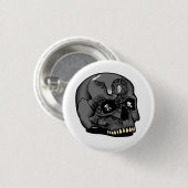 Schedel Rebel Straatcultuur Ronde Button 3,2 Cm (Voorkant /achterkant)