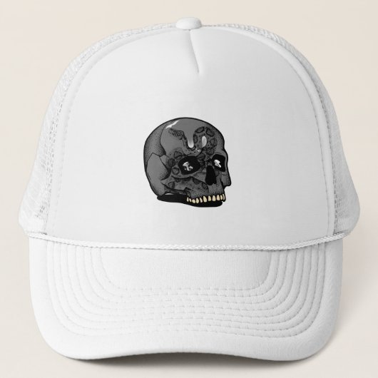 Schedel Rebel Straatcultuur Trucker Pet (Voorkant)
