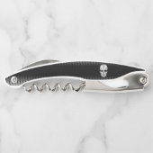 Schedel Roestvrij staal look Kurkentrekker (Achterkant)