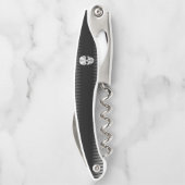 Schedel Roestvrij staal look Kurkentrekker (Achterkant)