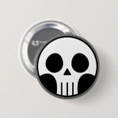 schedel ronde button 5,7 cm (Voorkant /achterkant)