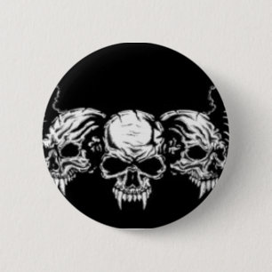 schedel ronde button 5,7 cm