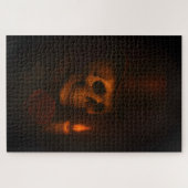 Schedel, Roos & Kaars Puzzel – Dark Elegance Serie (Horizontaal)