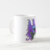 Schedel & Roos Tatoeage Flash Schedel Mok (Voorkant links)
