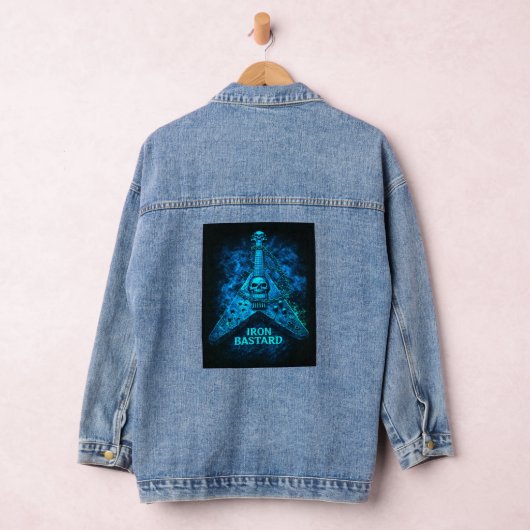 schedel-rots vibes denim jacket (Hangar)