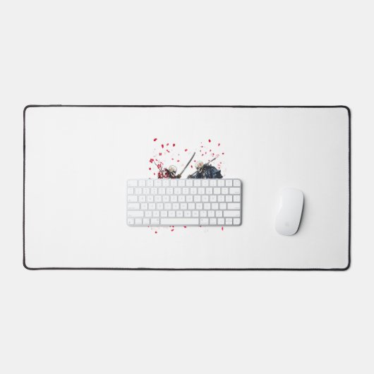 Schedel Samurai Duël Bureaumat (Keyboard & Muis)