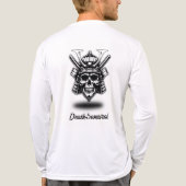 Schedel -Samurai T-shirt (Achterkant)
