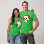 Schedel Santa Merry Xmas T-shirt (Unisex)