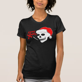Schedel Santa Merry Xmas T-shirt