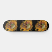 schedel schilderen door Van Gogh Persoonlijk Skateboard (Horizontaal)