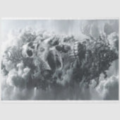 Schedel schip Pirate World Decoupage Tissuepapier (Voorkant)